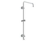 Rain Rail Plus – Wall Mounted Shower Rail with Bottom Outlet Integral Waterway and Diverter (Short - CA)